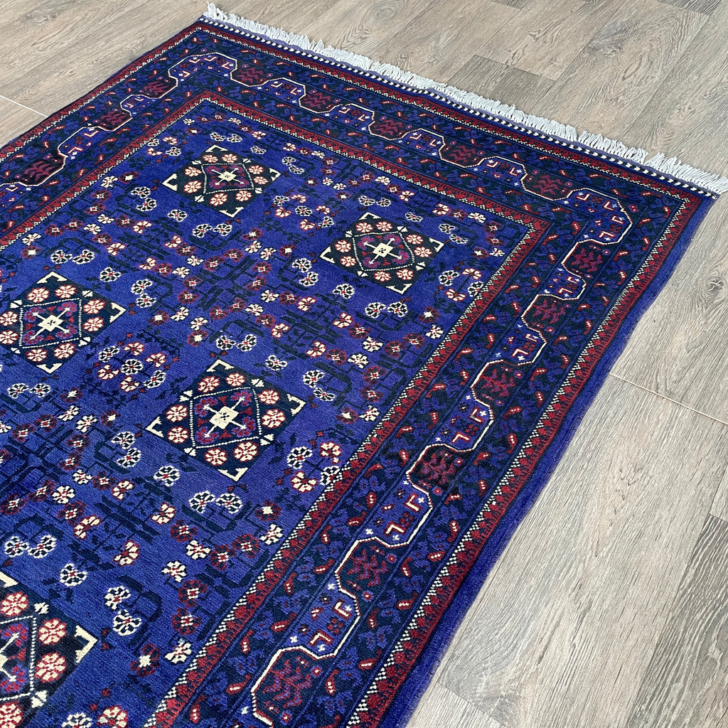 Fine Afghan Khal Muhammadi Rug (Merino Wool)