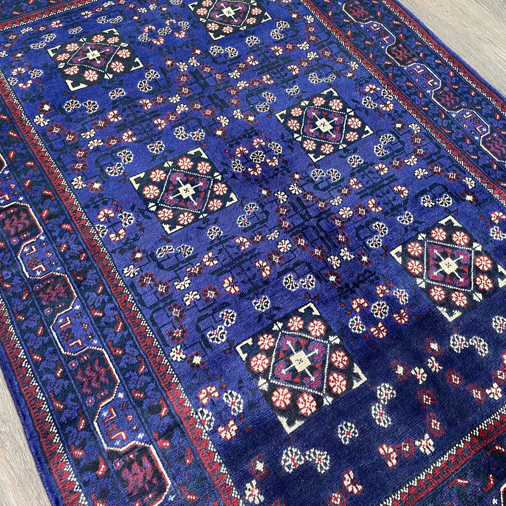 Fine Afghan Khal Muhammadi Rug (Merino Wool)