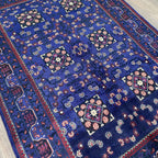 Fine Afghan Khal Muhammadi Rug (Merino Wool)