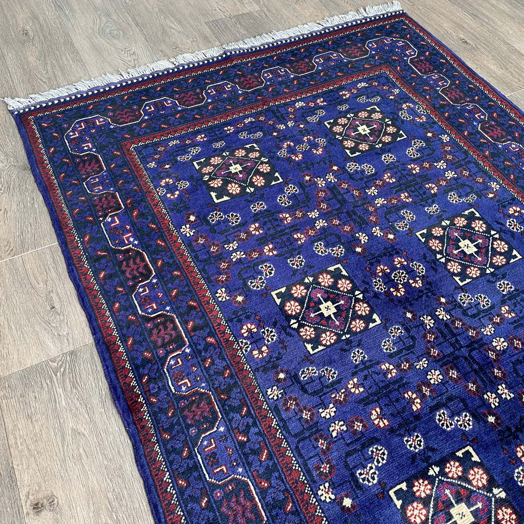 Fine Afghan Khal Muhammadi Rug (Merino Wool)