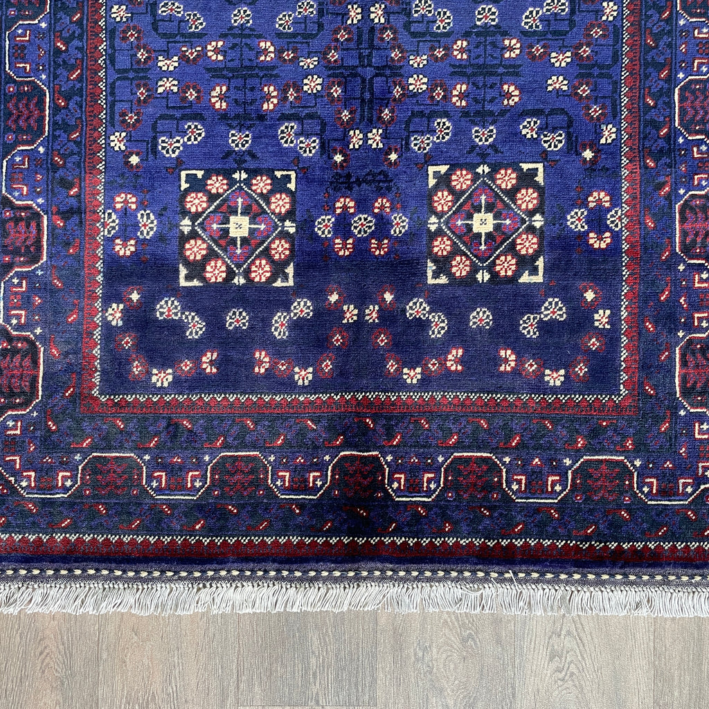 Fine Afghan Khal Muhammadi Rug (Merino Wool)