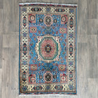 Fine Afghan Mamluk Rug (Merino Wool)