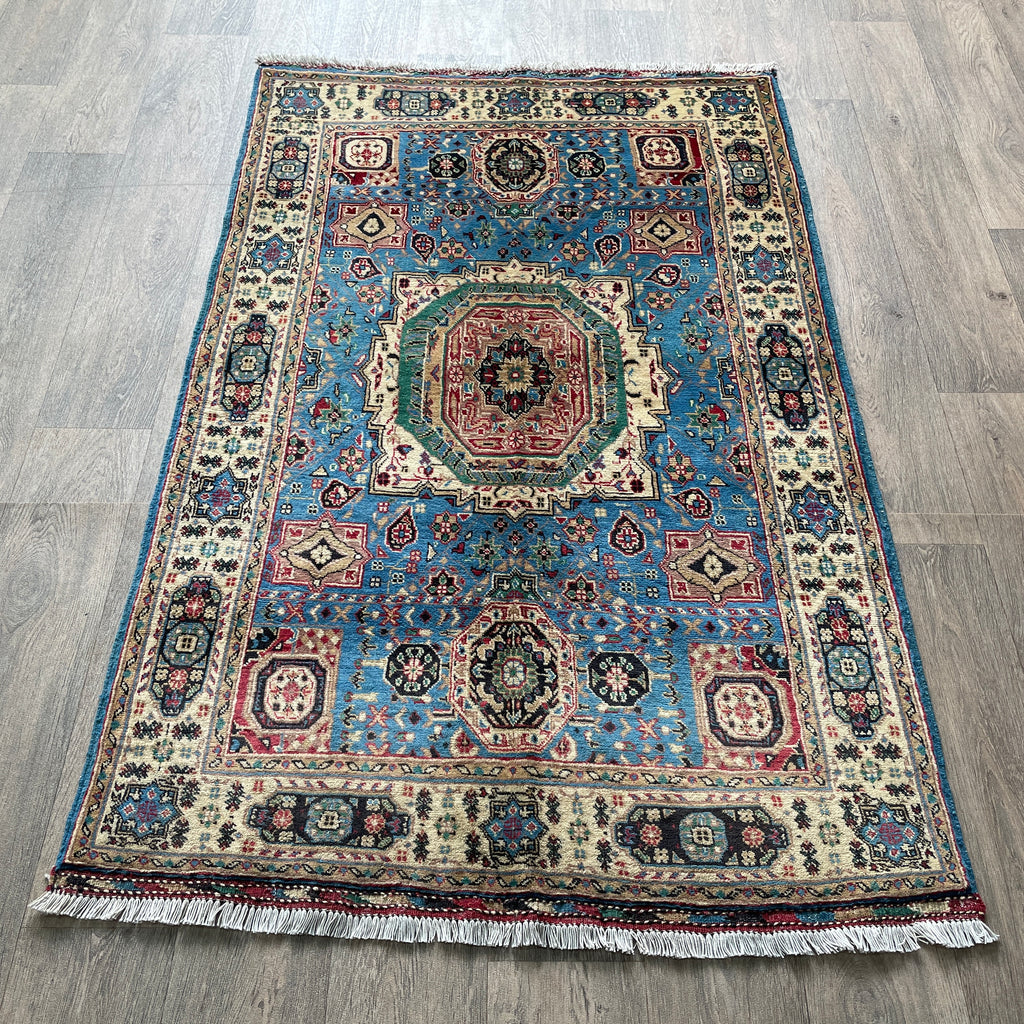 Fine Afghan Mamluk Rug (Merino Wool)
