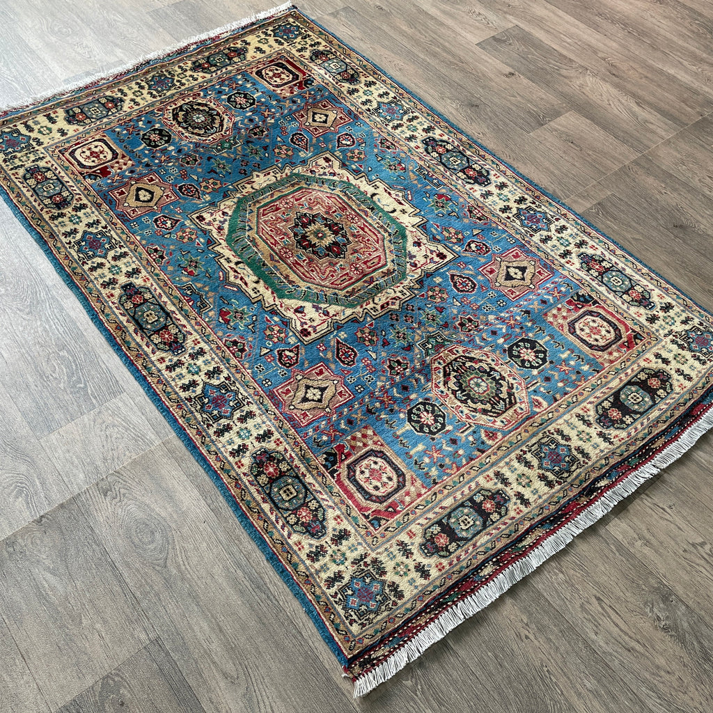 Fine Afghan Mamluk Rug (Merino Wool)