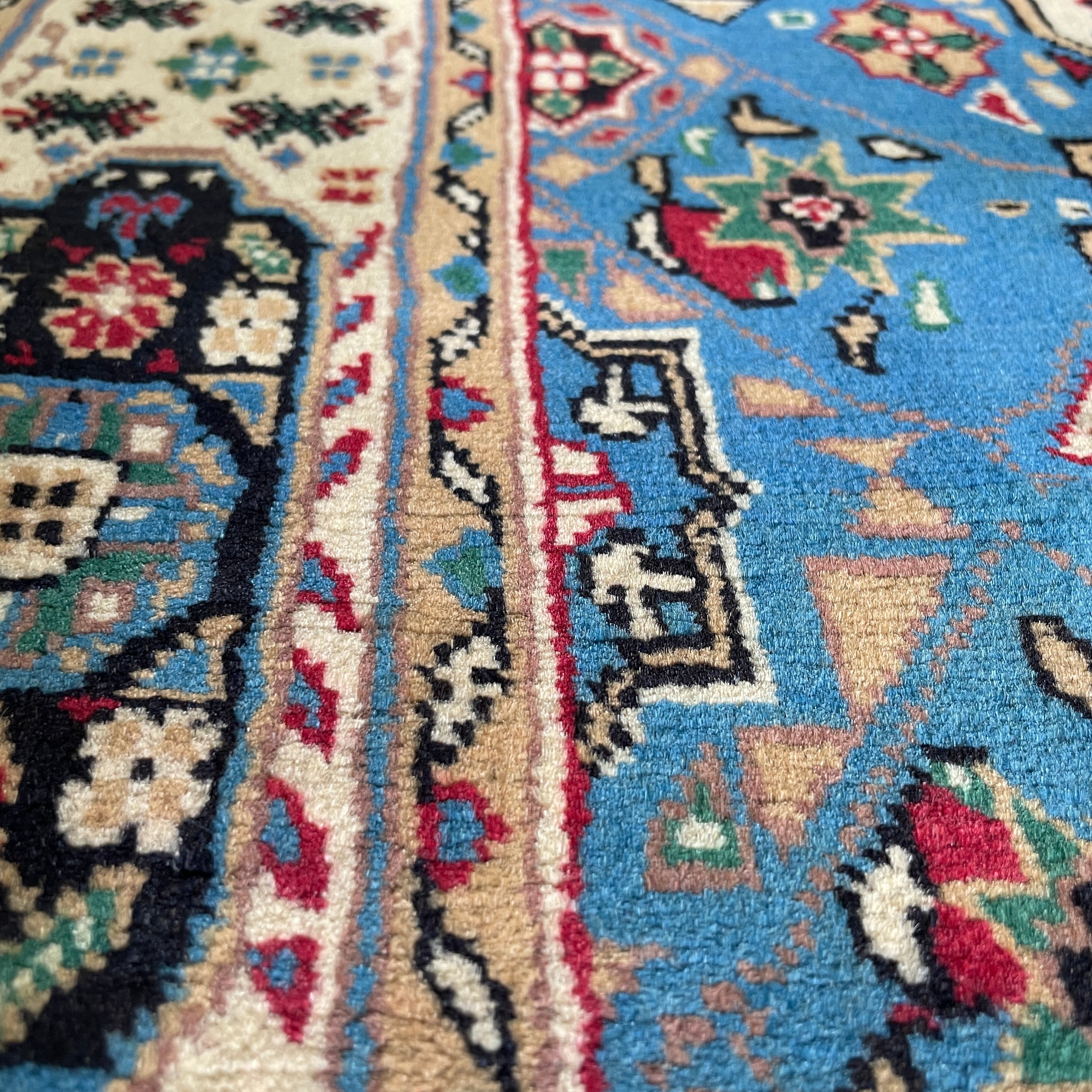 Fine Afghan Mamluk Rug (Merino Wool)