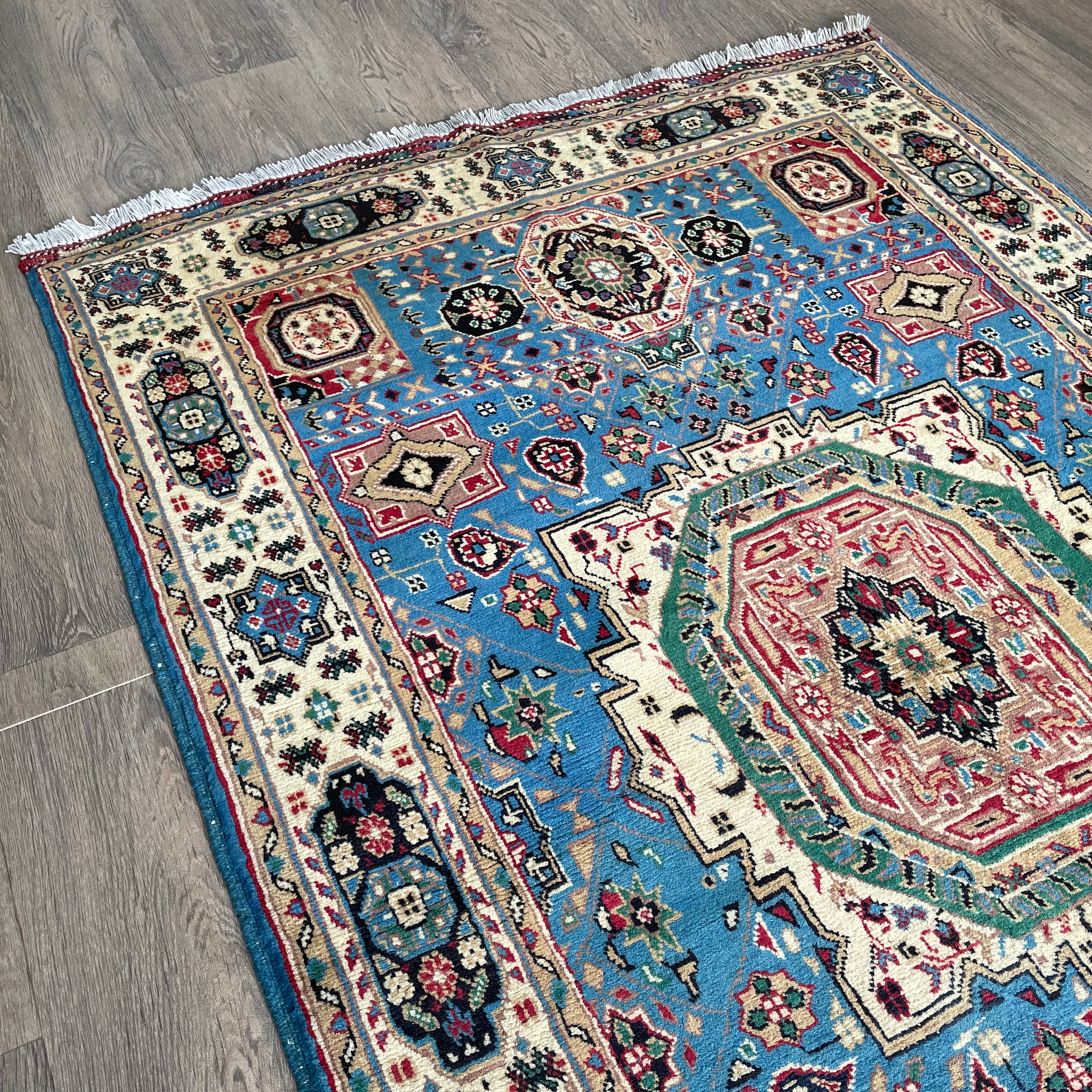 Fine Afghan Mamluk Rug (Merino Wool)