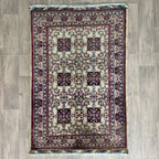 Fine Afghan Khal Muhammadi Rug (Merino Wool)
