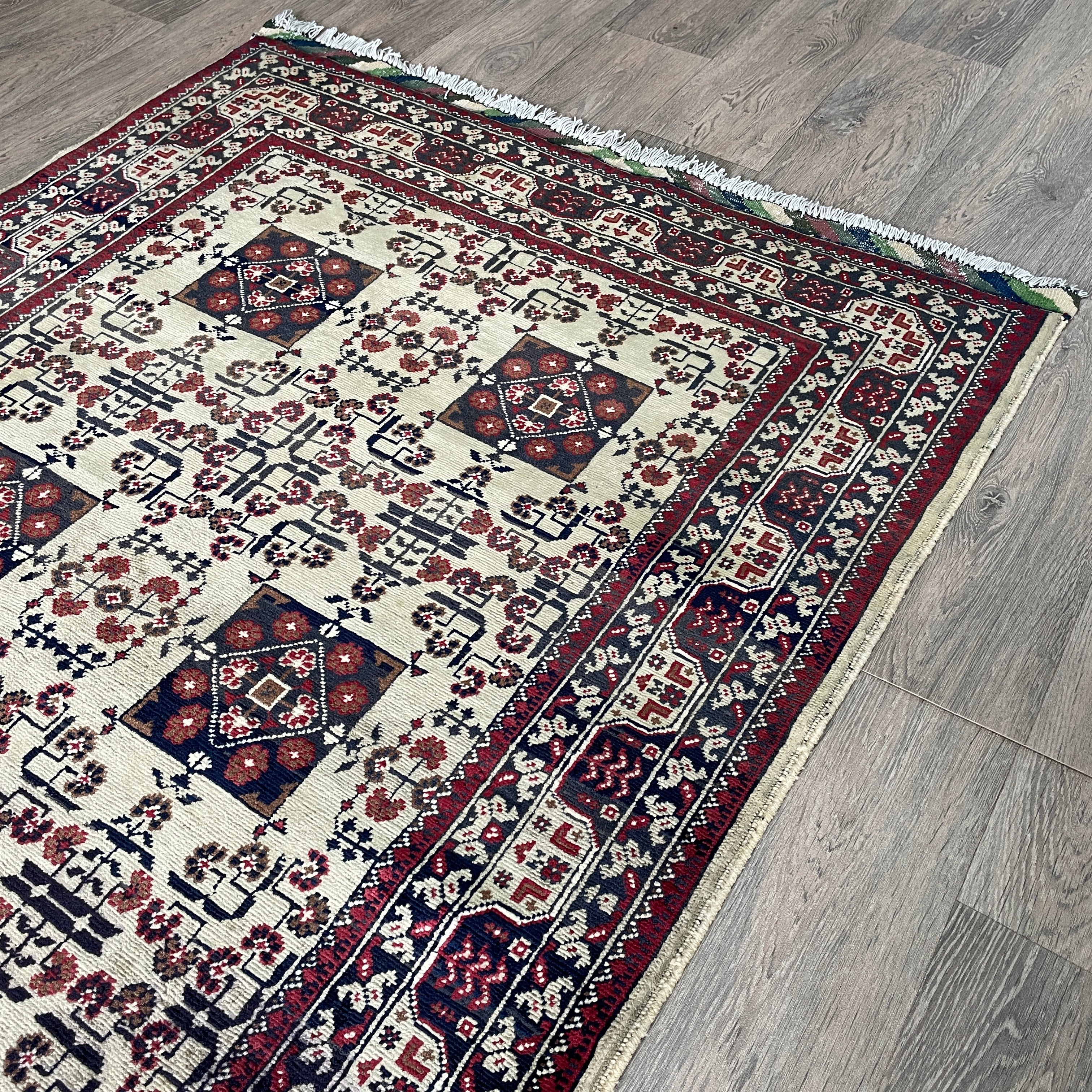 Fine Afghan Khal Muhammadi Rug (Merino Wool)
