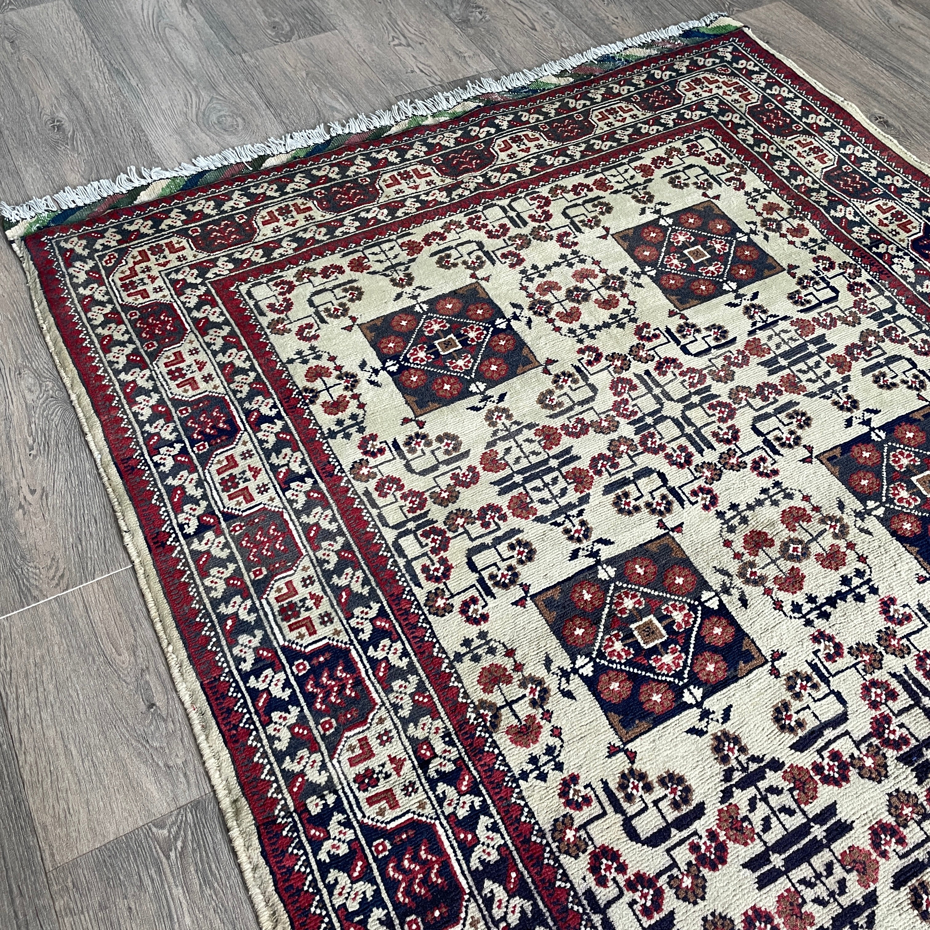 Fine Afghan Khal Muhammadi Rug (Merino Wool)