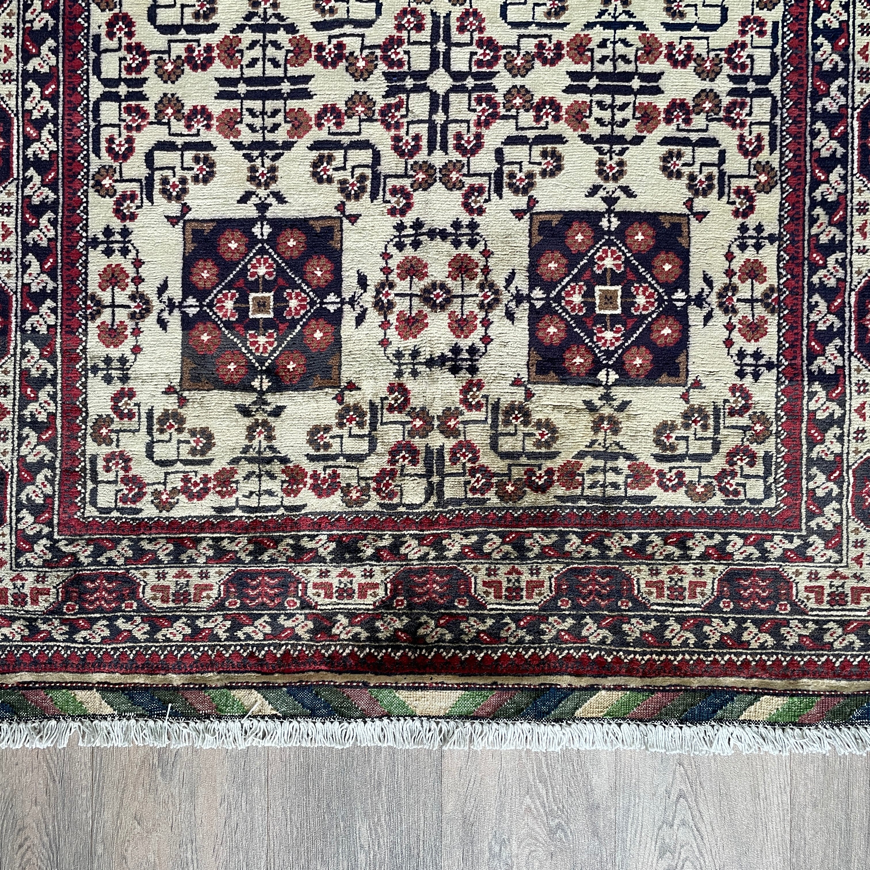 Fine Afghan Khal Muhammadi Rug (Merino Wool)