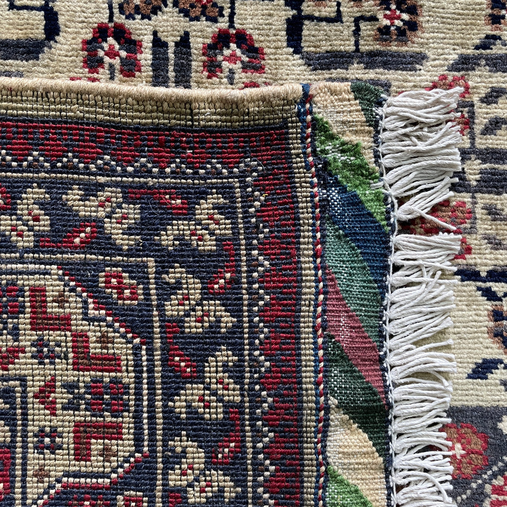 Fine Afghan Khal Muhammadi Rug (Merino Wool)