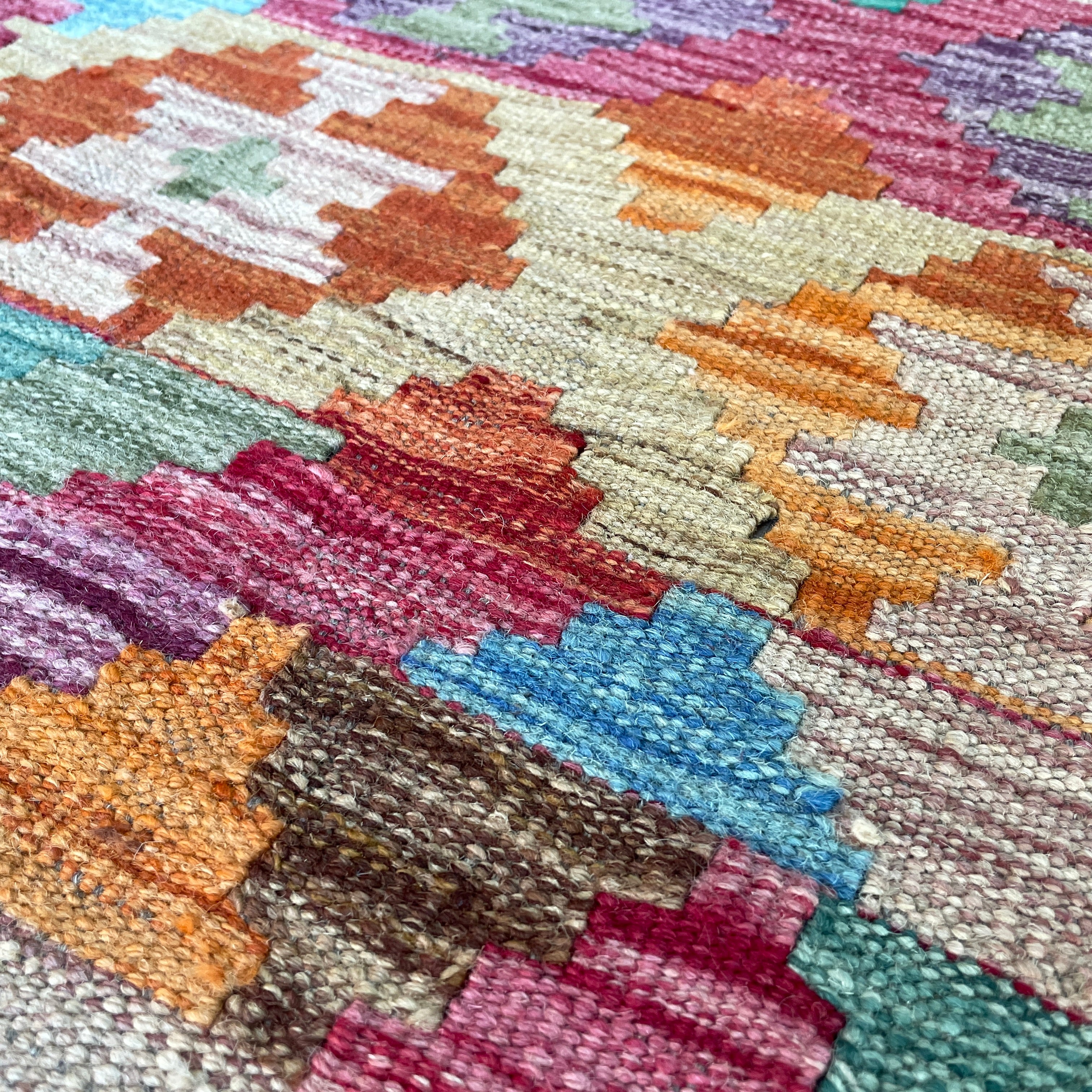 Afghan Ersari Kilim Rug