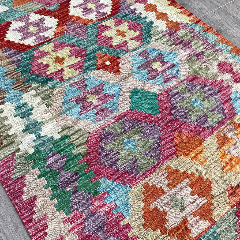 Afghan Ersari Kilim Rug