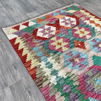 Afghan Ersari Kilim Rug