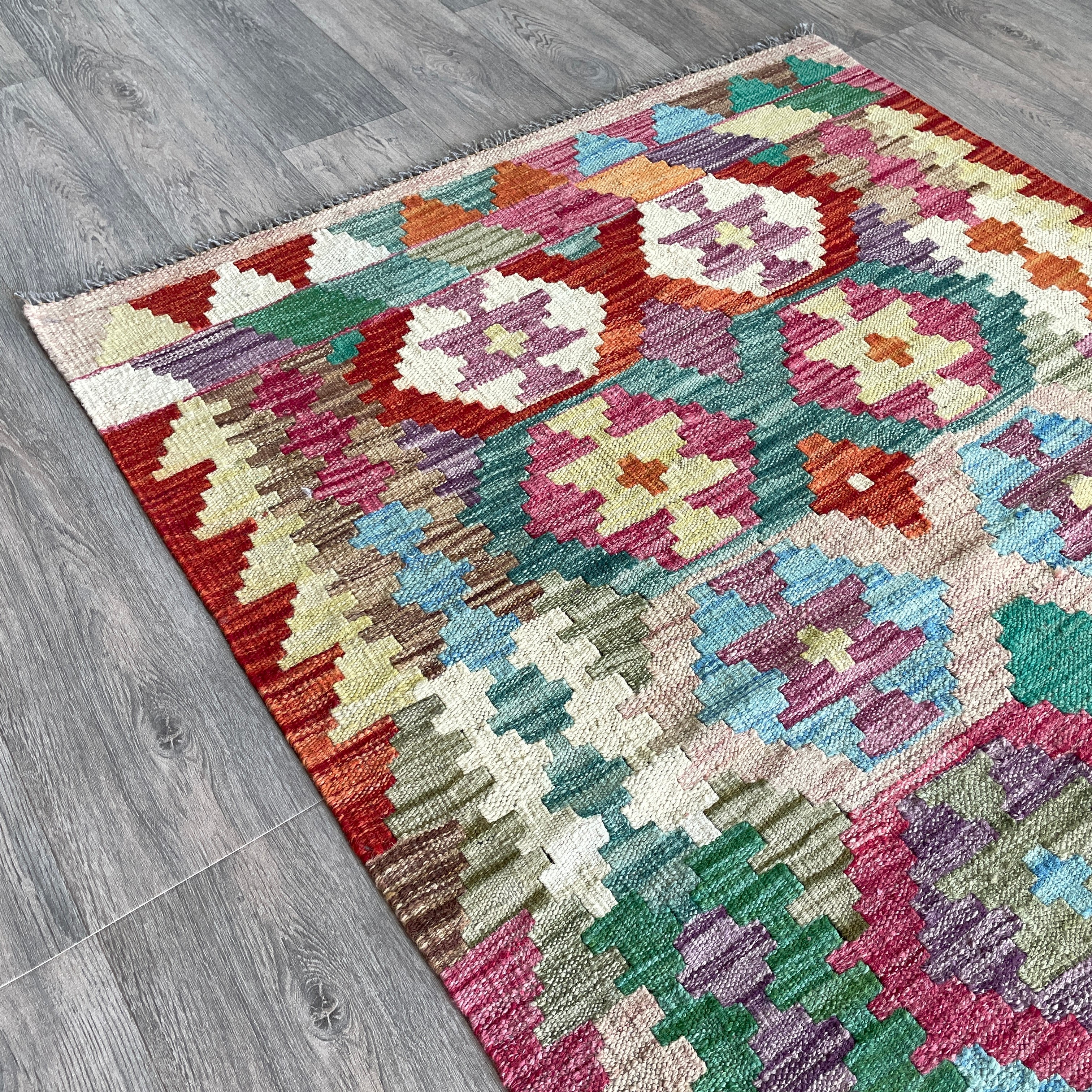 Afghan Ersari Kilim Rug