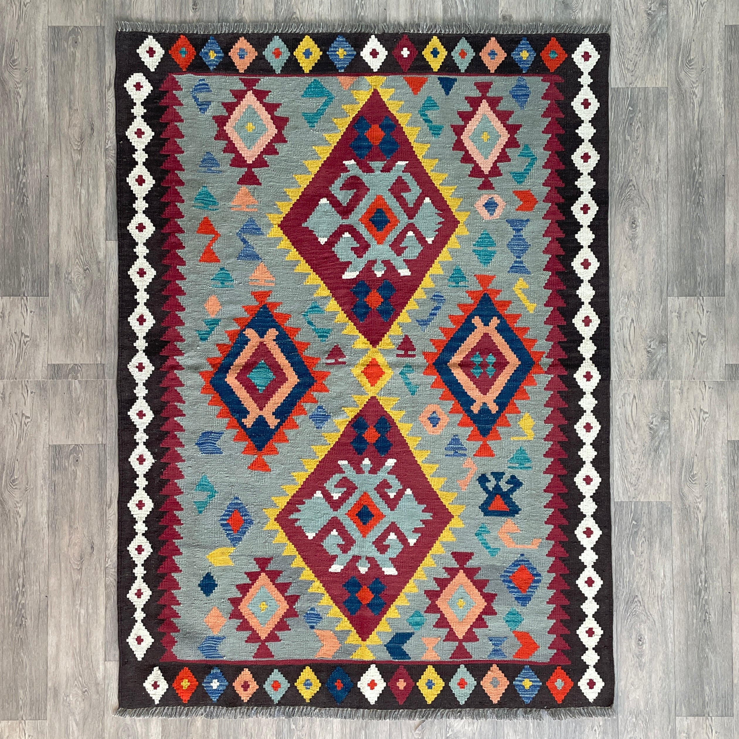 Afghan Shirvan Kilim Rug
