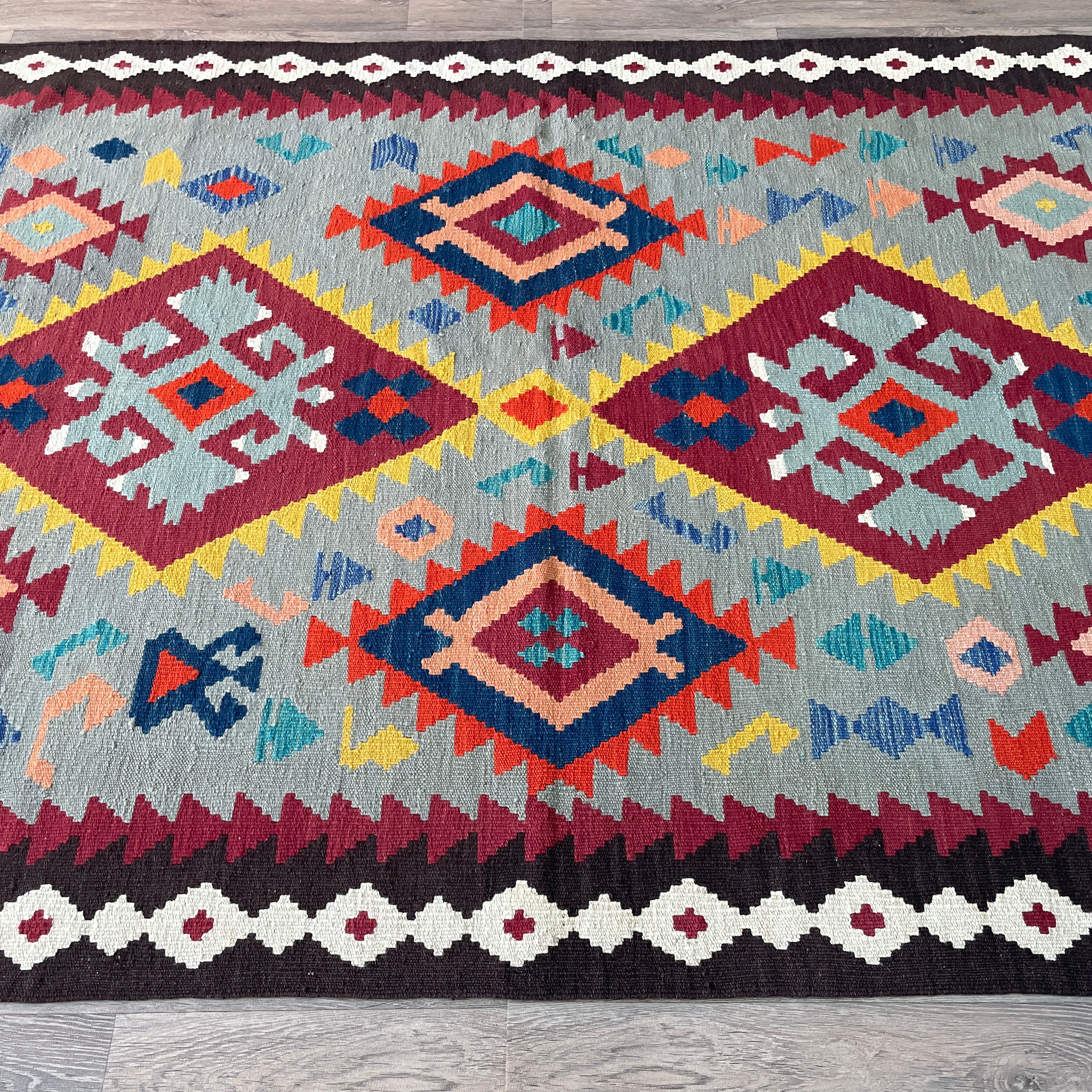 Afghan Shirvan Kilim Rug