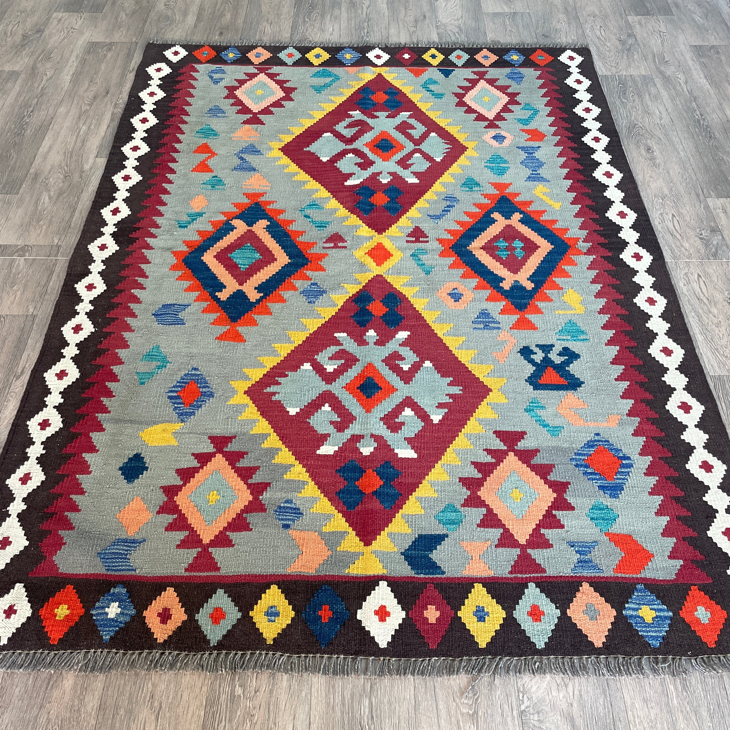 Afghan Shirvan Kilim Rug