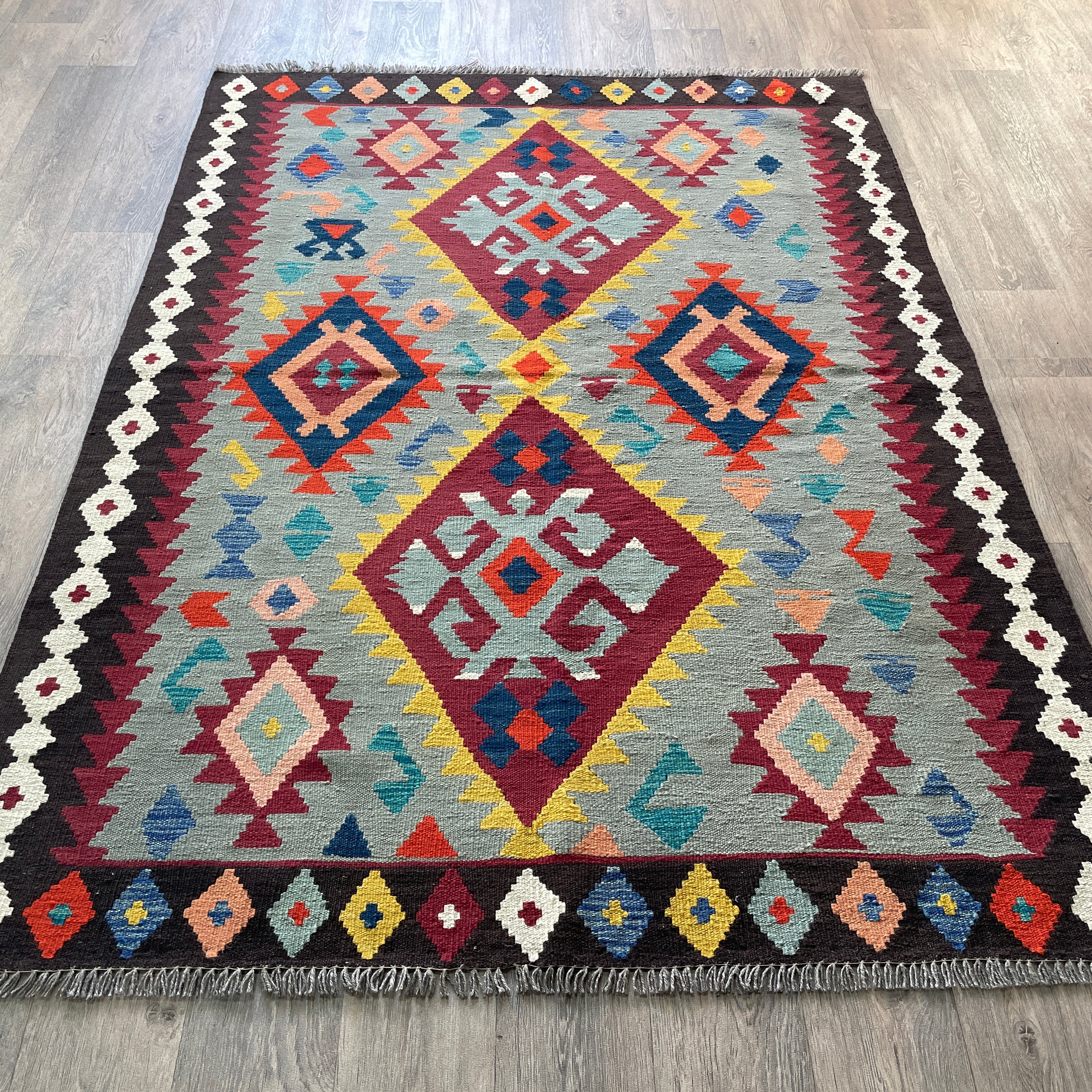 Afghan Shirvan Kilim Rug