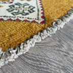 Afghan Yakash Kazak Round Rug