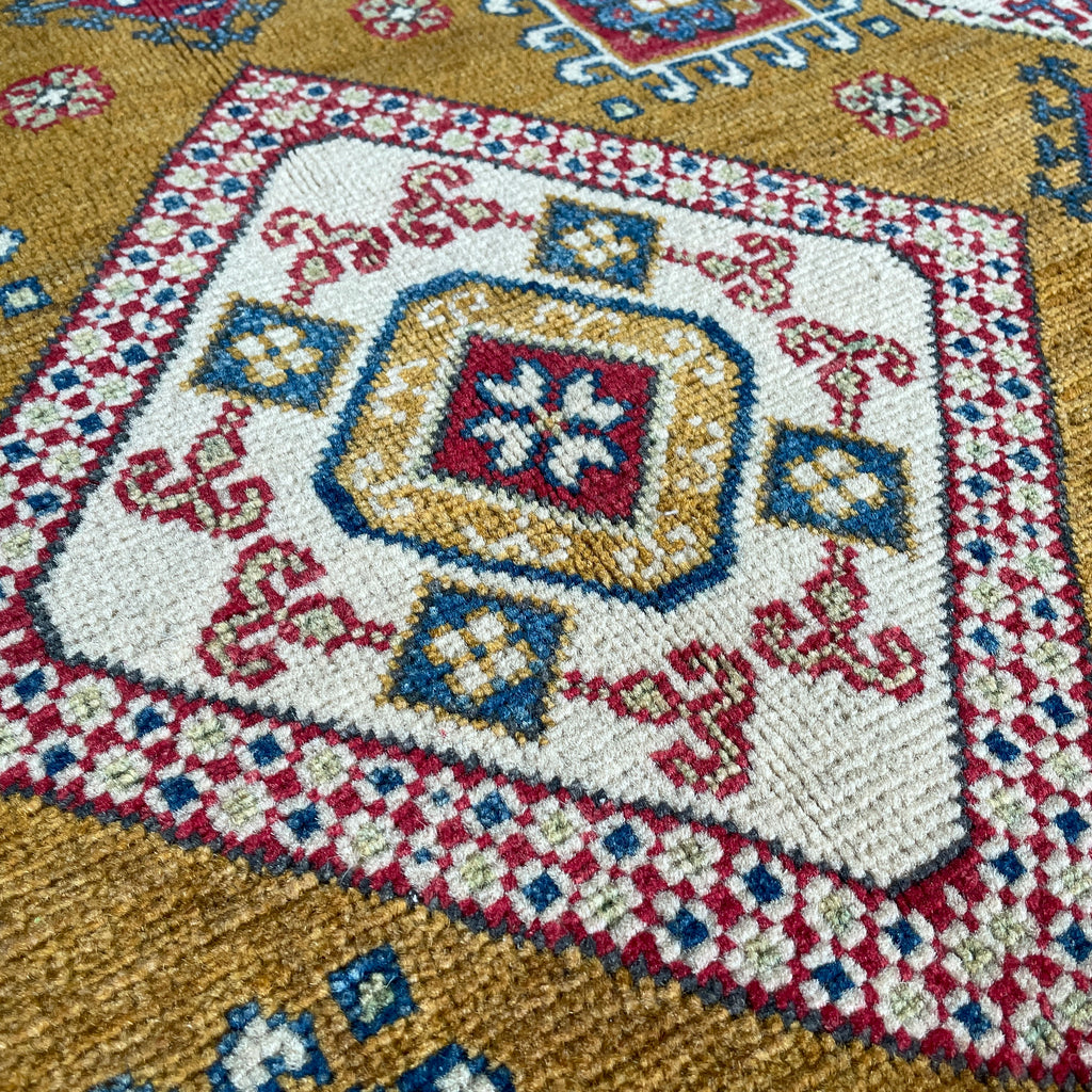 Afghan Yakash Kazak Round Rug