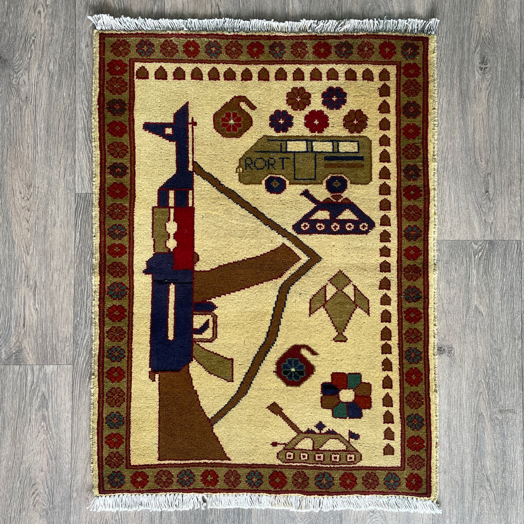 Afghan War Rug