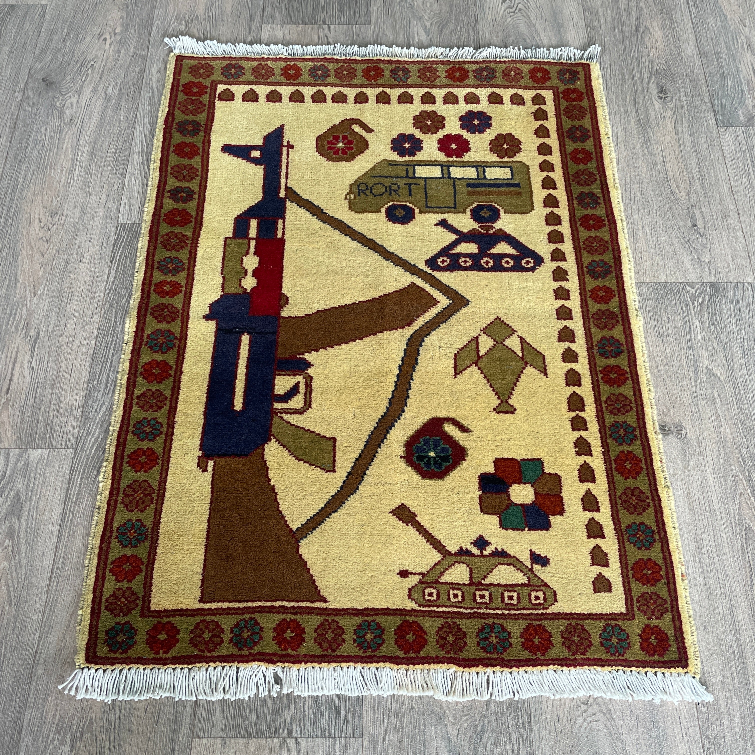 Afghan War Rug