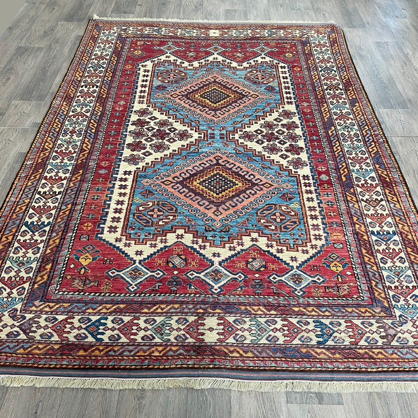 261 x 176 cm | Afghan Shirvan Rug