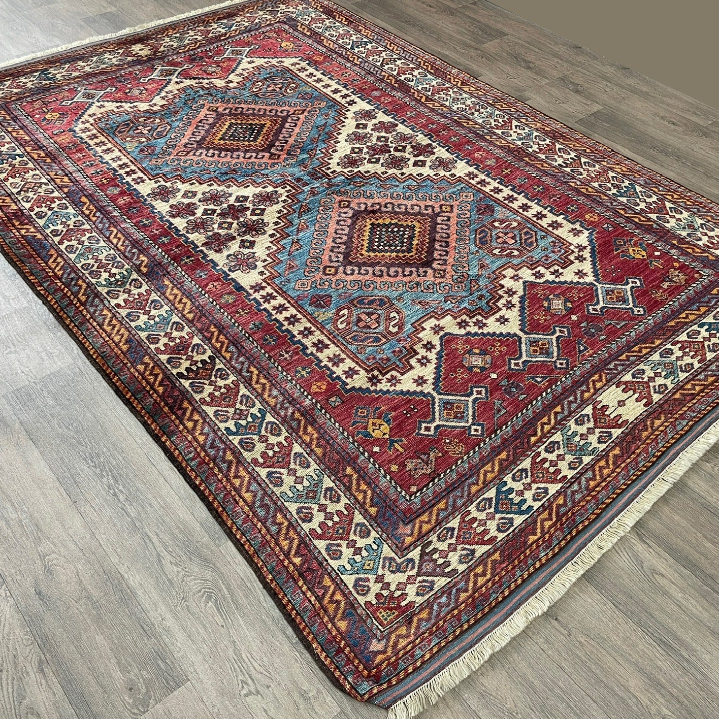 261 x 176 cm | Afghan Shirvan Rug