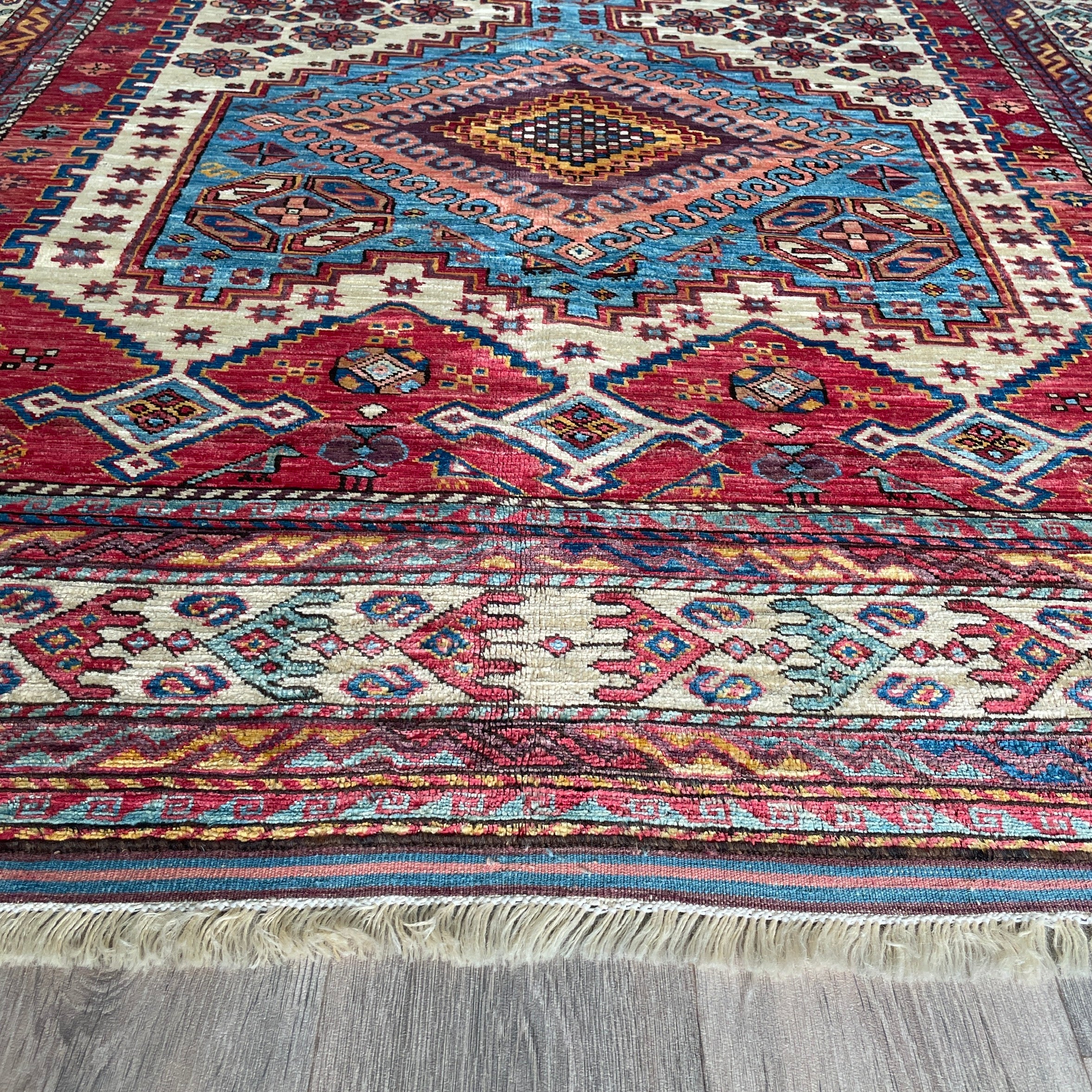 261 x 176 cm | Afghan Shirvan Rug