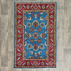 161 x 101 cm | Afghan Ziegler Rug