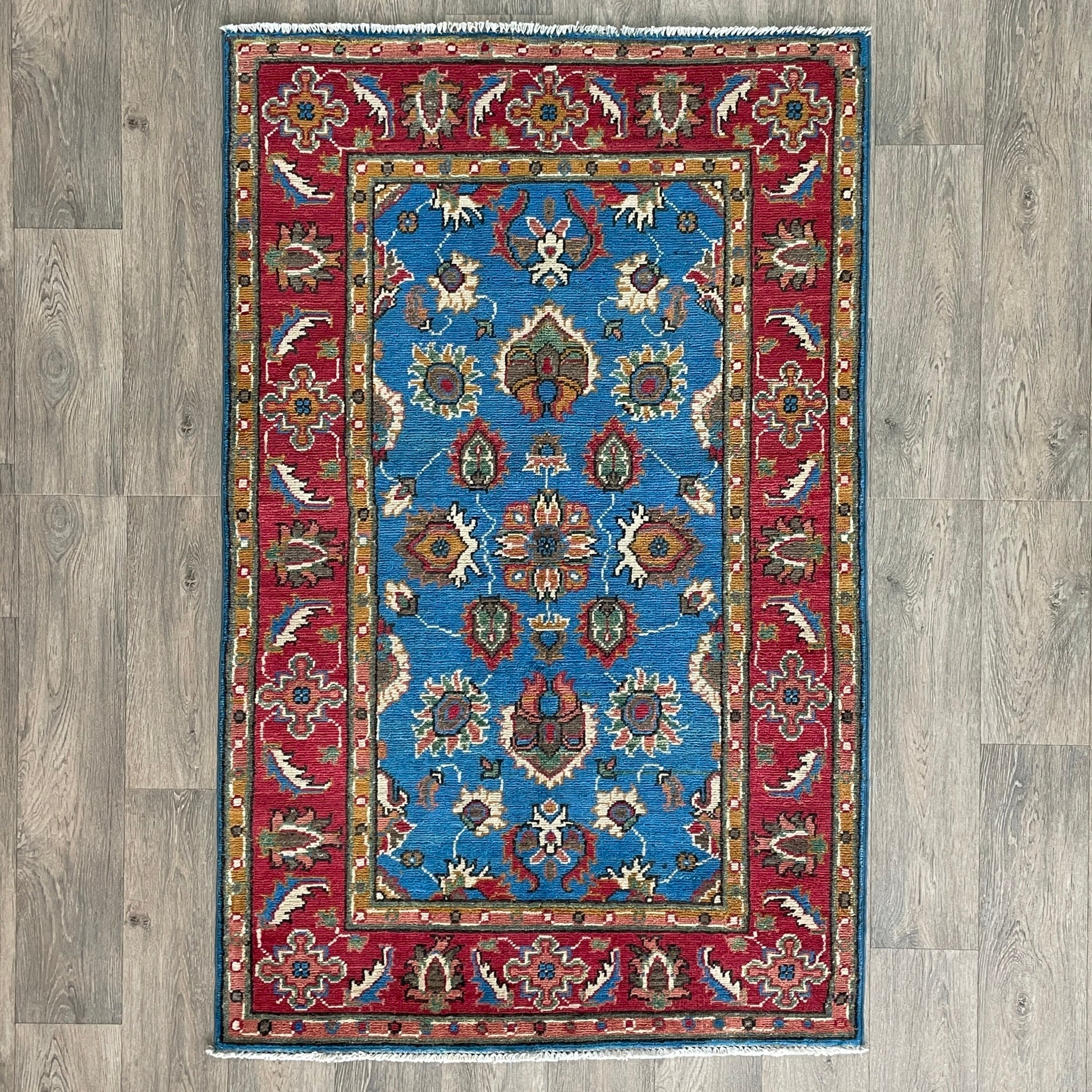 161 x 101 cm | Afghan Ziegler Rug