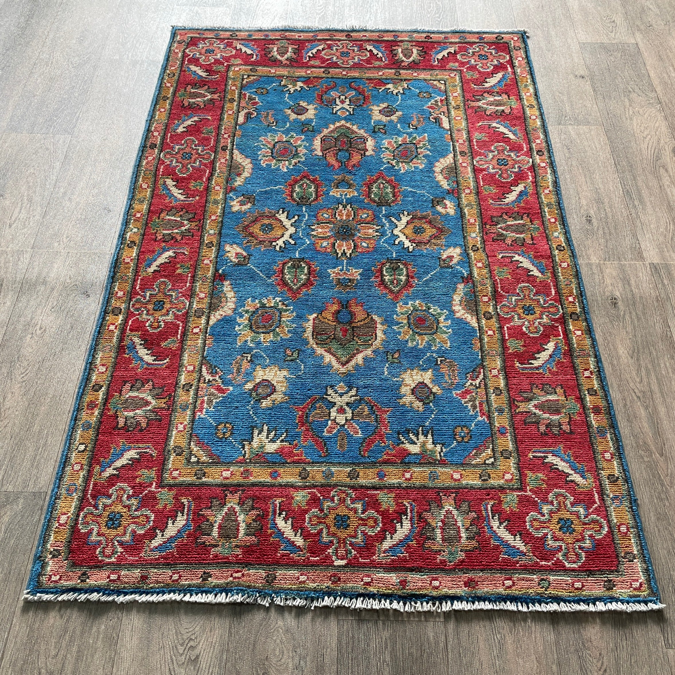 161 x 101 cm | Afghan Ziegler Rug