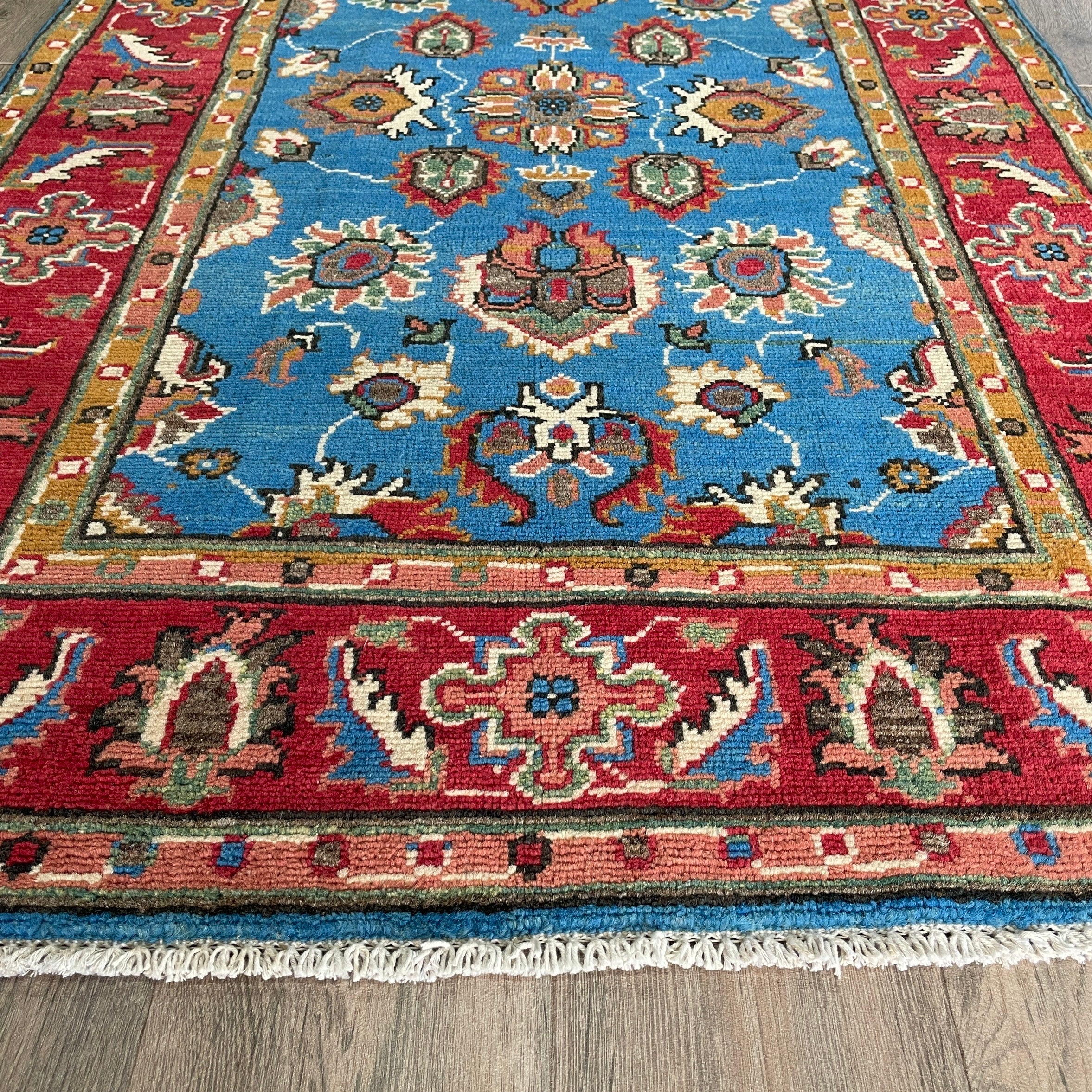 161 x 101 cm | Afghan Ziegler Rug