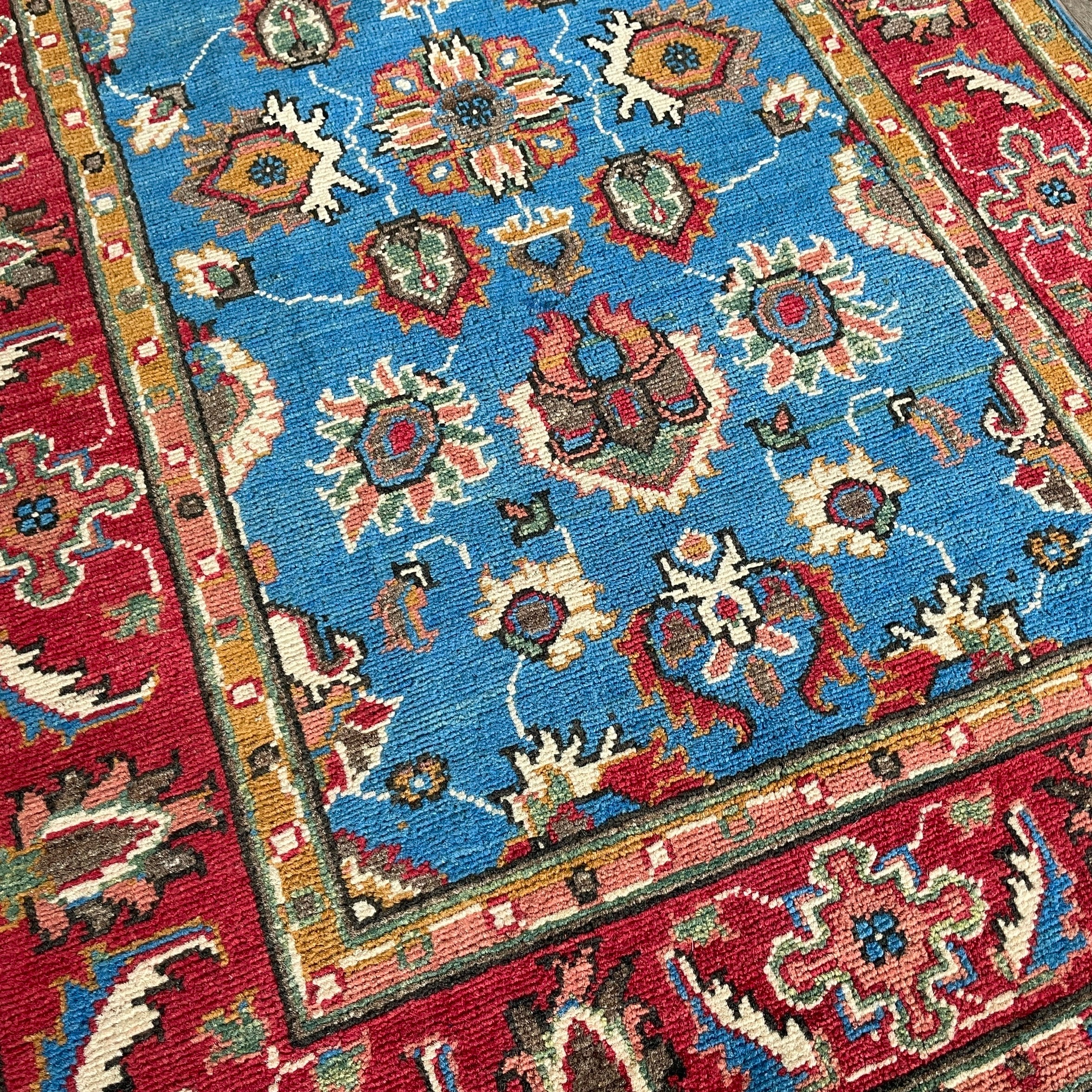 161 x 101 cm | Afghan Ziegler Rug