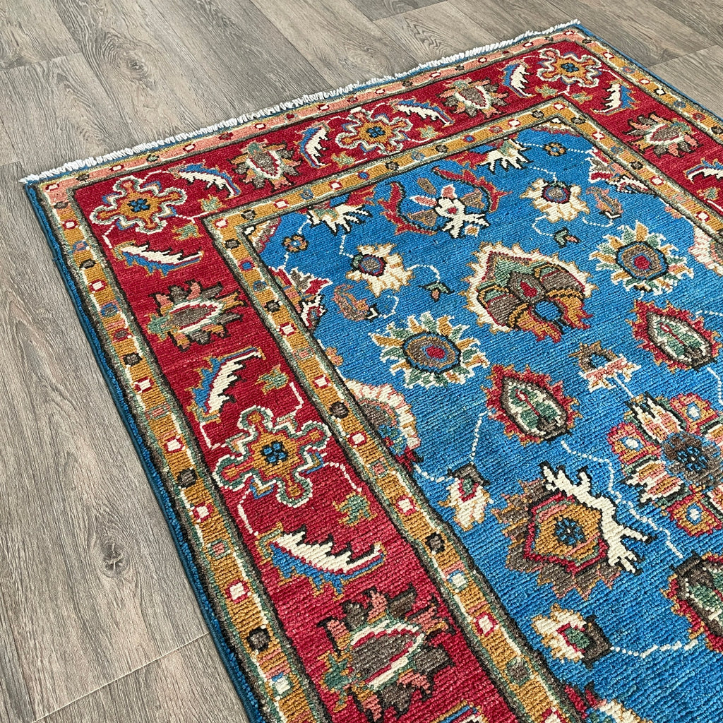 161 x 101 cm | Afghan Ziegler Rug