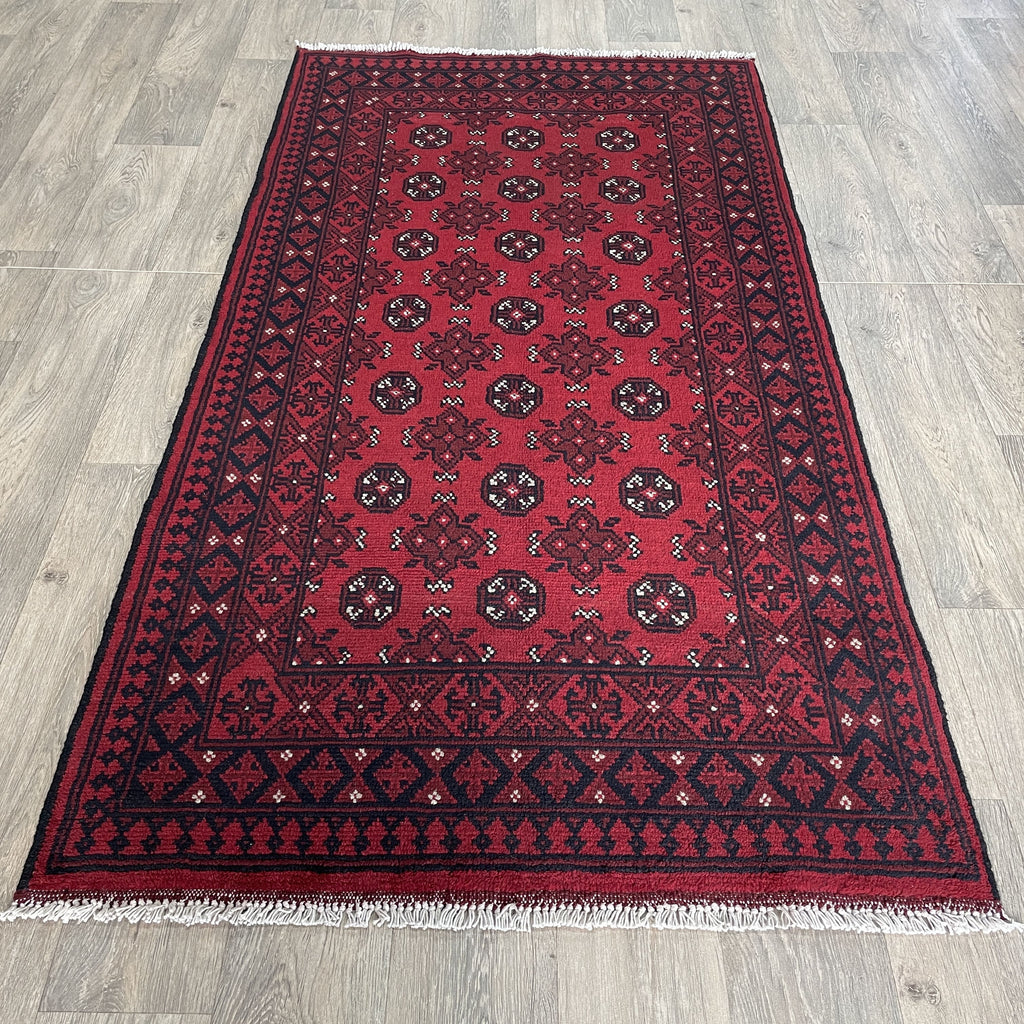 197 x 102 cm | Afghan Aqcha Rug - Khorasan Rugs
