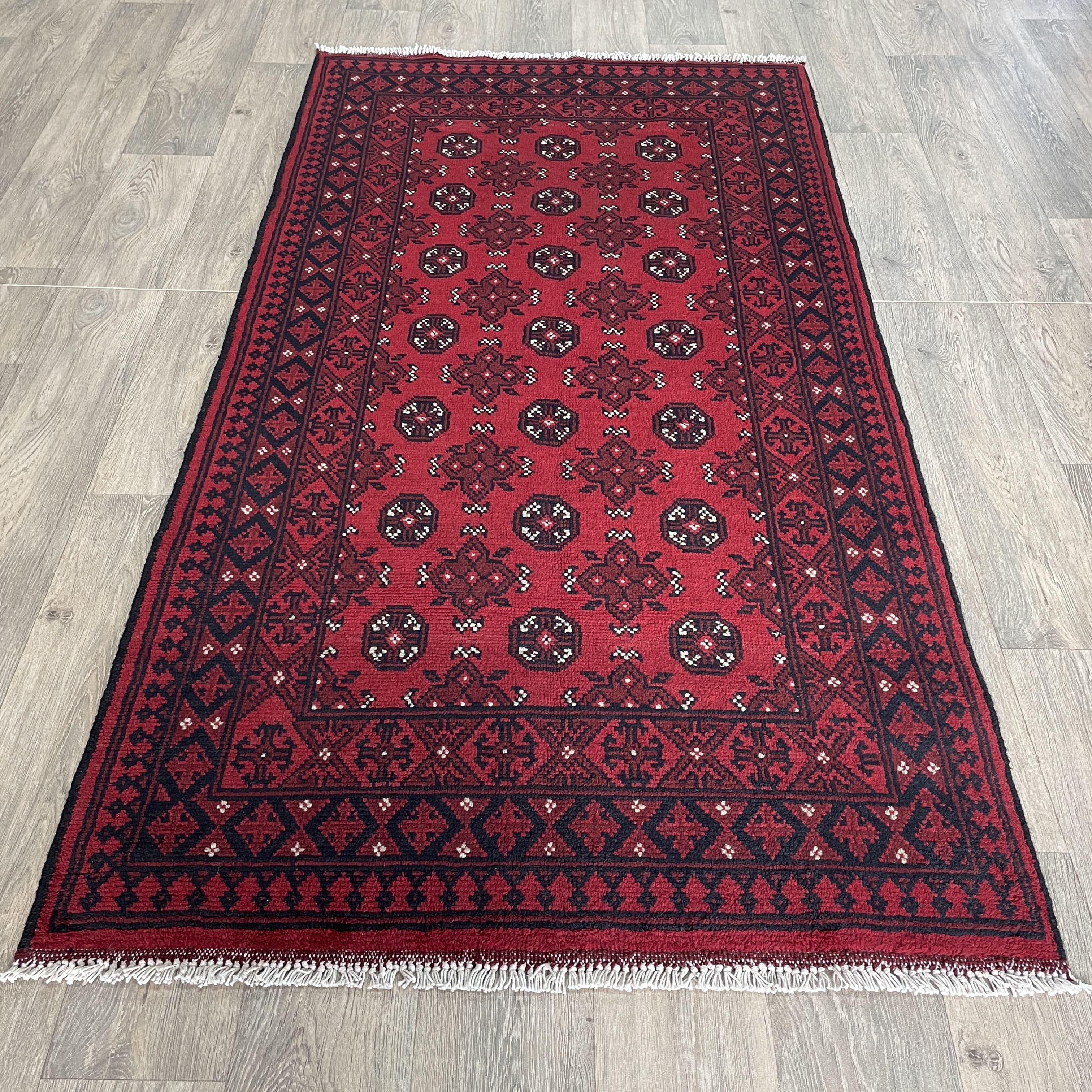197 x 102 cm | Afghan Aqcha Rug - Khorasan Rugs