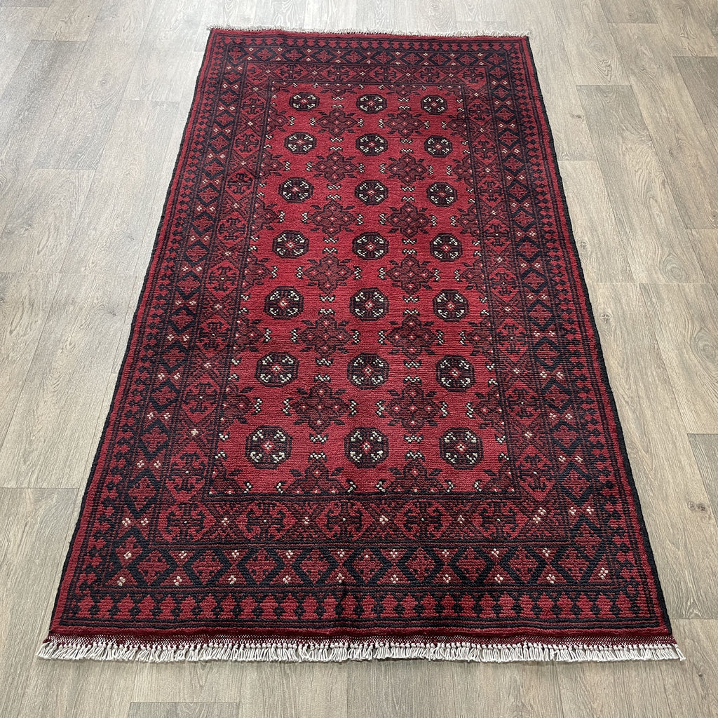 197 x 102 cm | Afghan Aqcha Rug - Khorasan Rugs