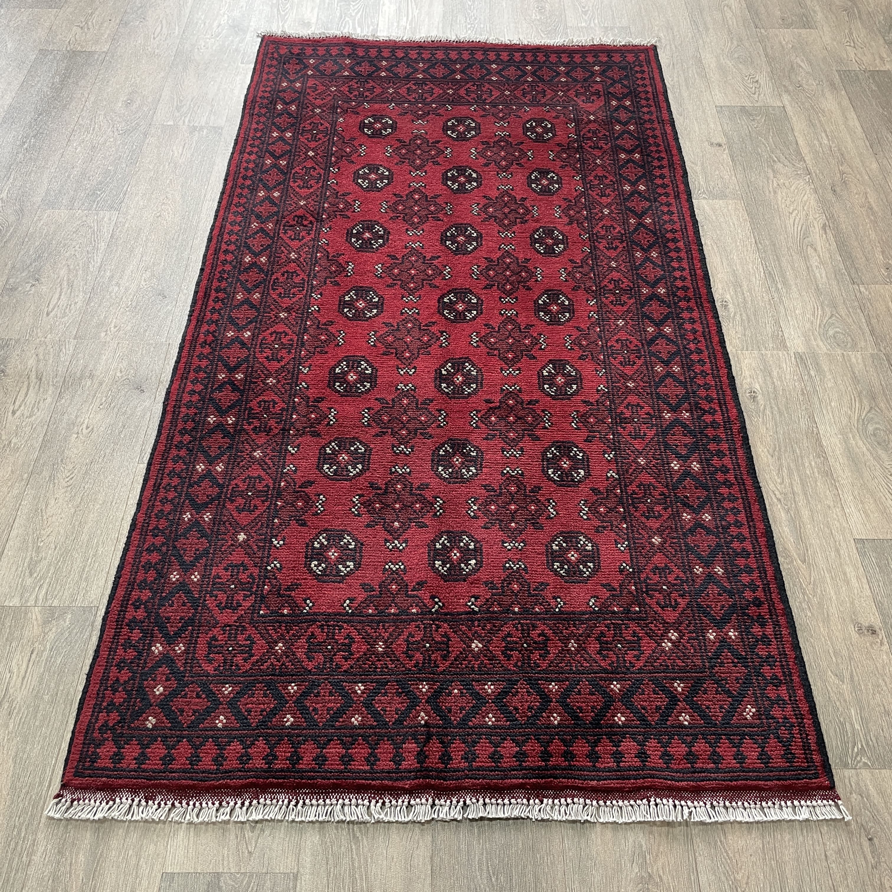 197 x 102 cm | Afghan Aqcha Rug - Khorasan Rugs