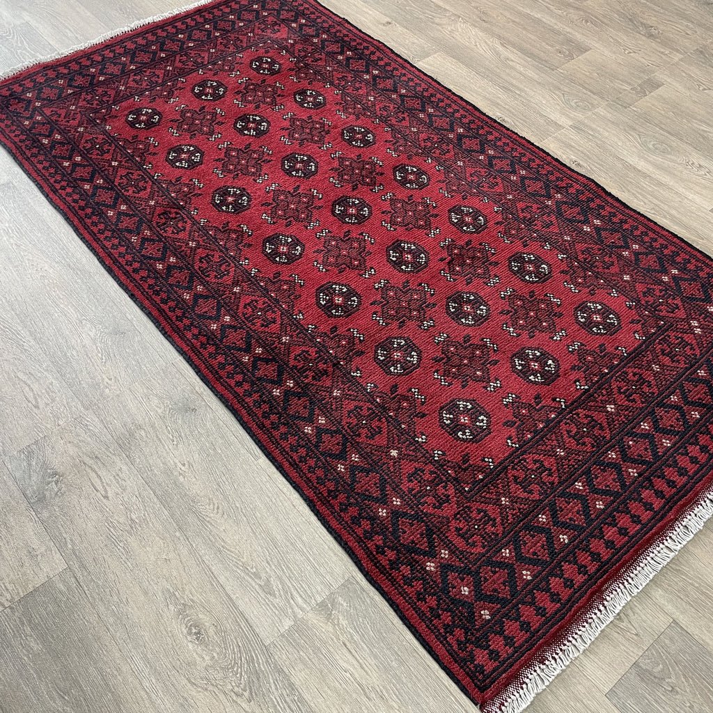 197 x 102 cm | Afghan Aqcha Rug - Khorasan Rugs