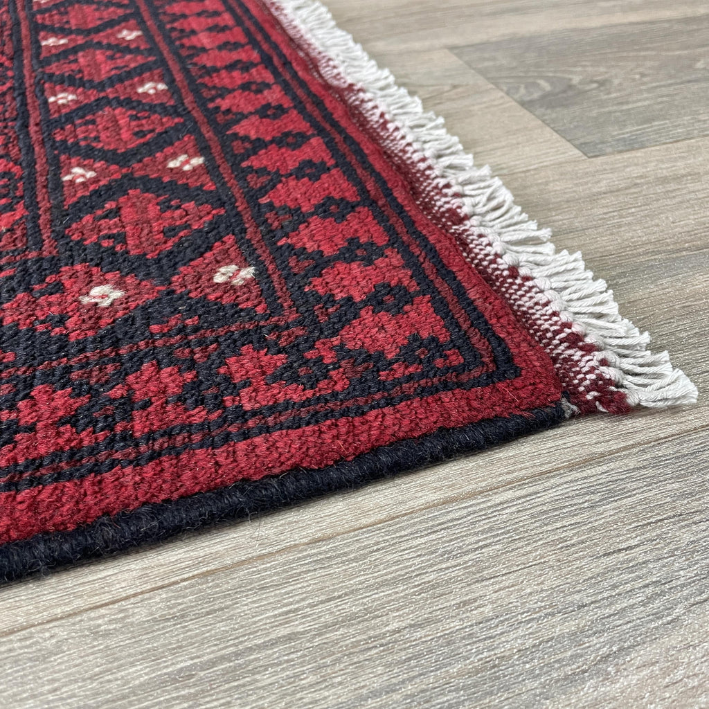 197 x 102 cm | Afghan Aqcha Rug - Khorasan Rugs