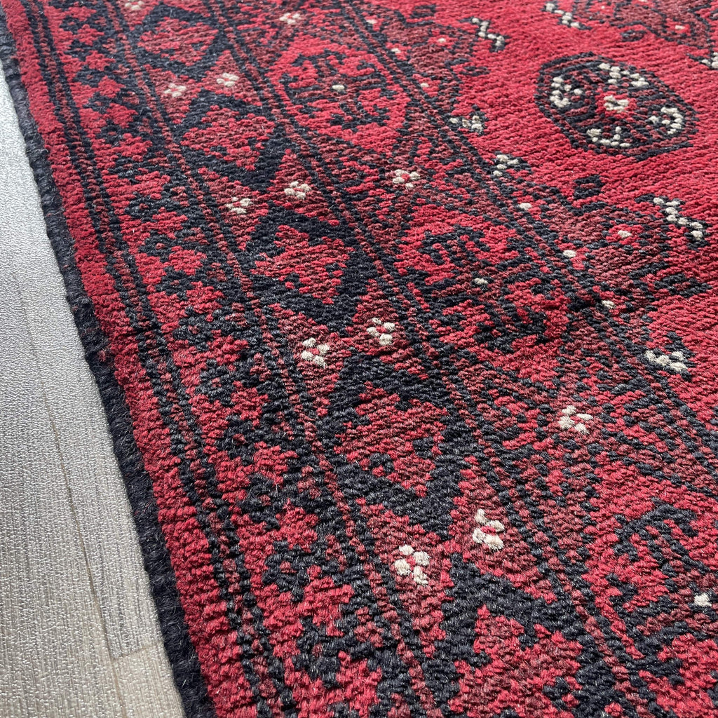 197 x 102 cm | Afghan Aqcha Rug - Khorasan Rugs