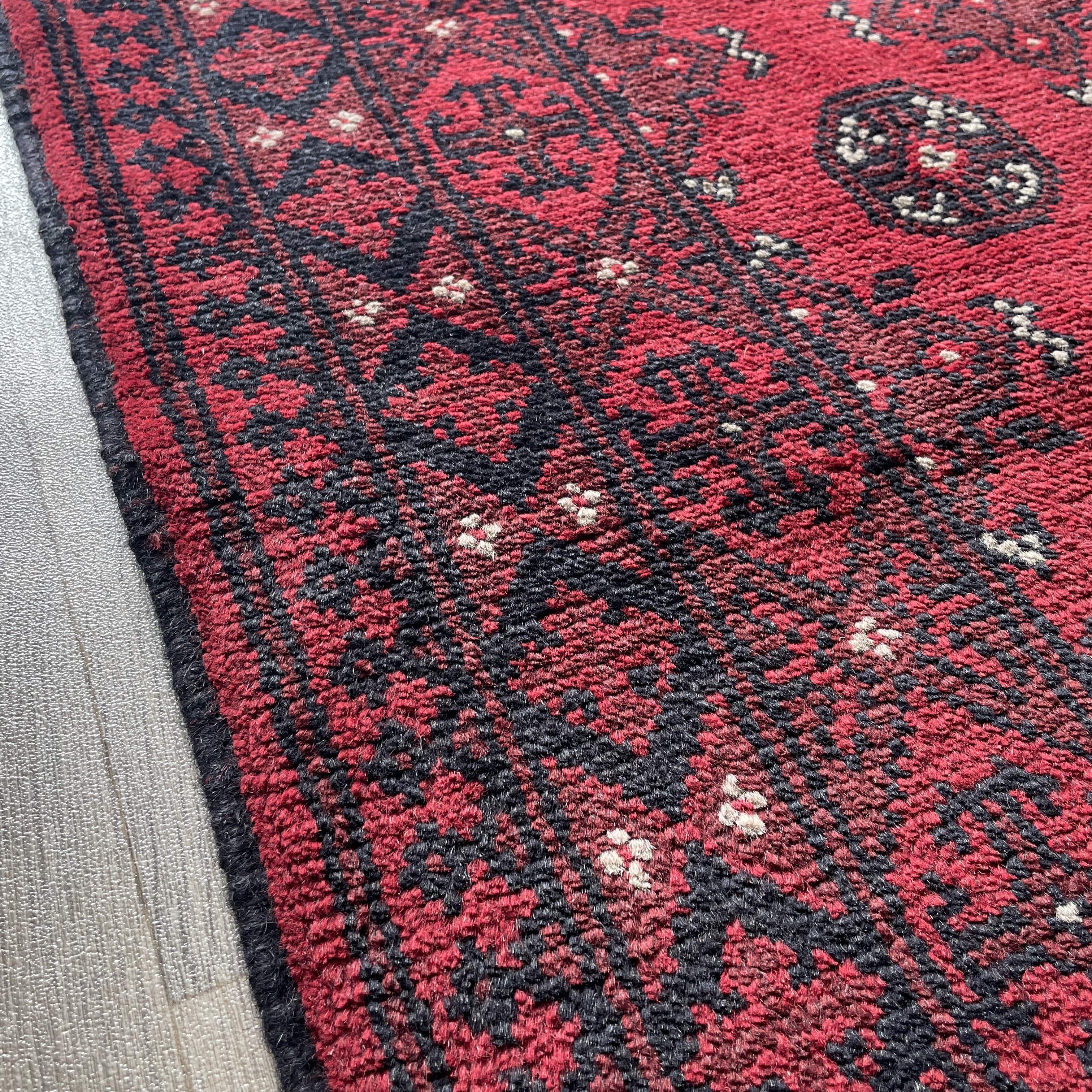 197 x 102 cm | Afghan Aqcha Rug - Khorasan Rugs