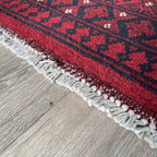 197 x 102 cm | Afghan Aqcha Rug - Khorasan Rugs