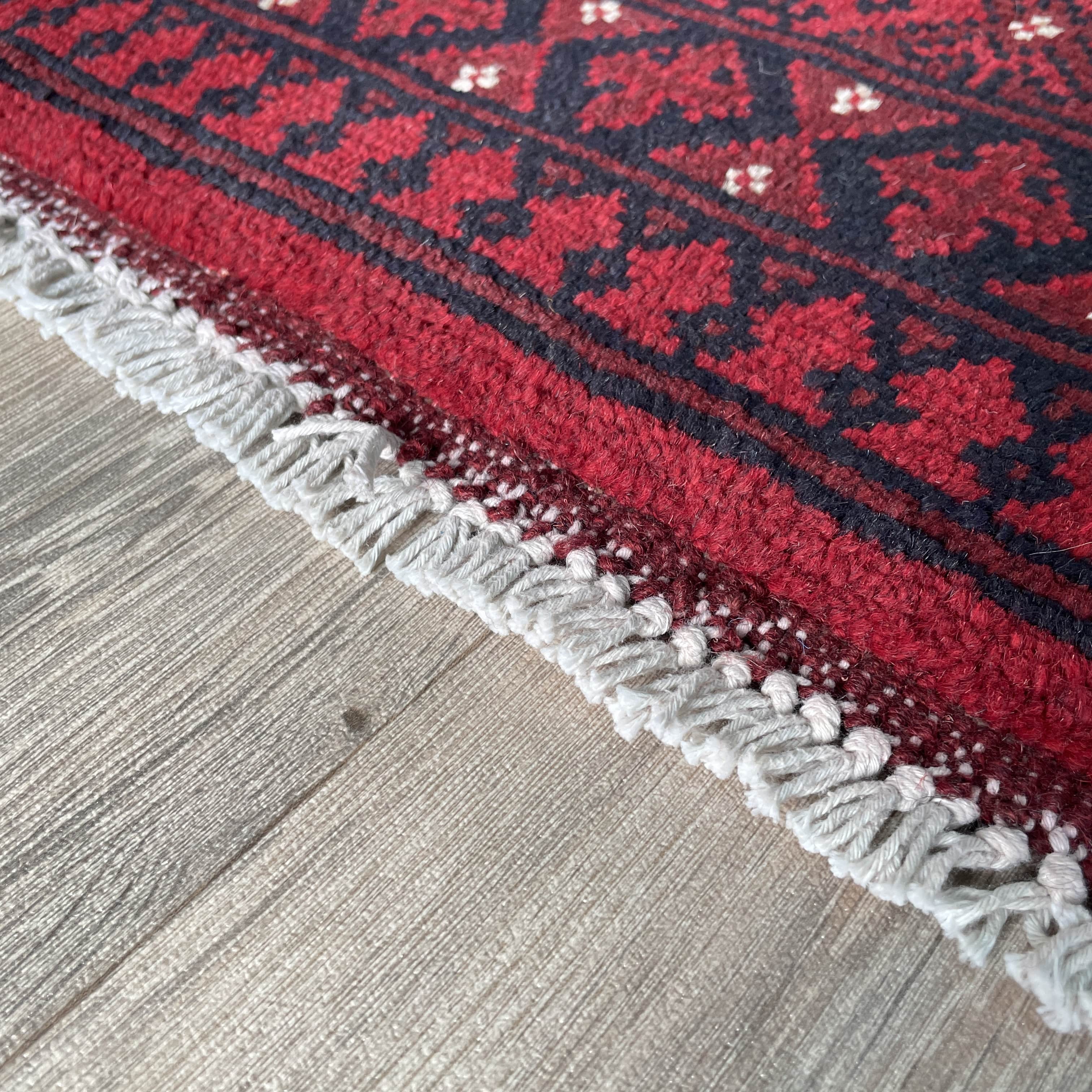 197 x 102 cm | Afghan Aqcha Rug - Khorasan Rugs