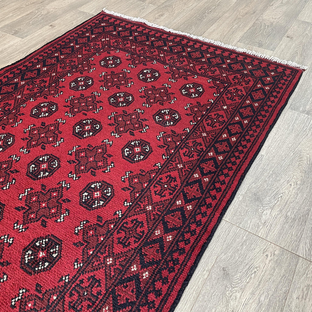 197 x 102 cm | Afghan Aqcha Rug - Khorasan Rugs