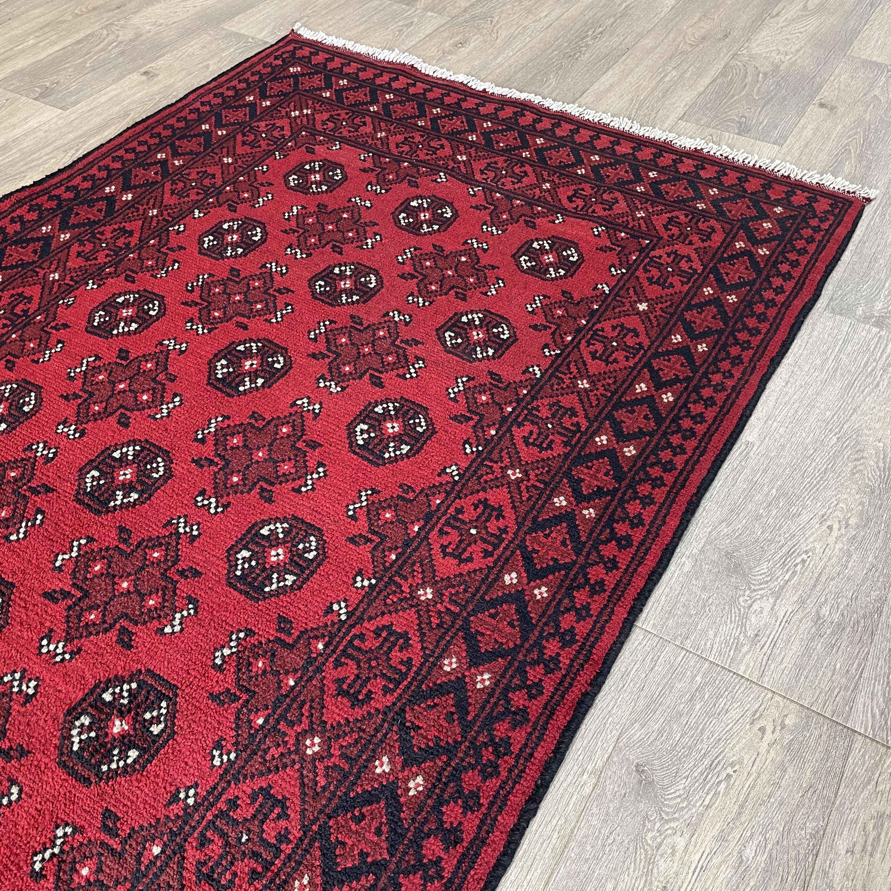 197 x 102 cm | Afghan Aqcha Rug - Khorasan Rugs