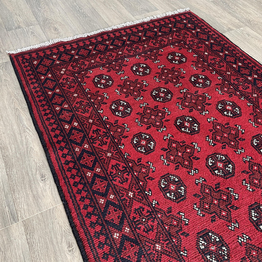 197 x 102 cm | Afghan Aqcha Rug - Khorasan Rugs