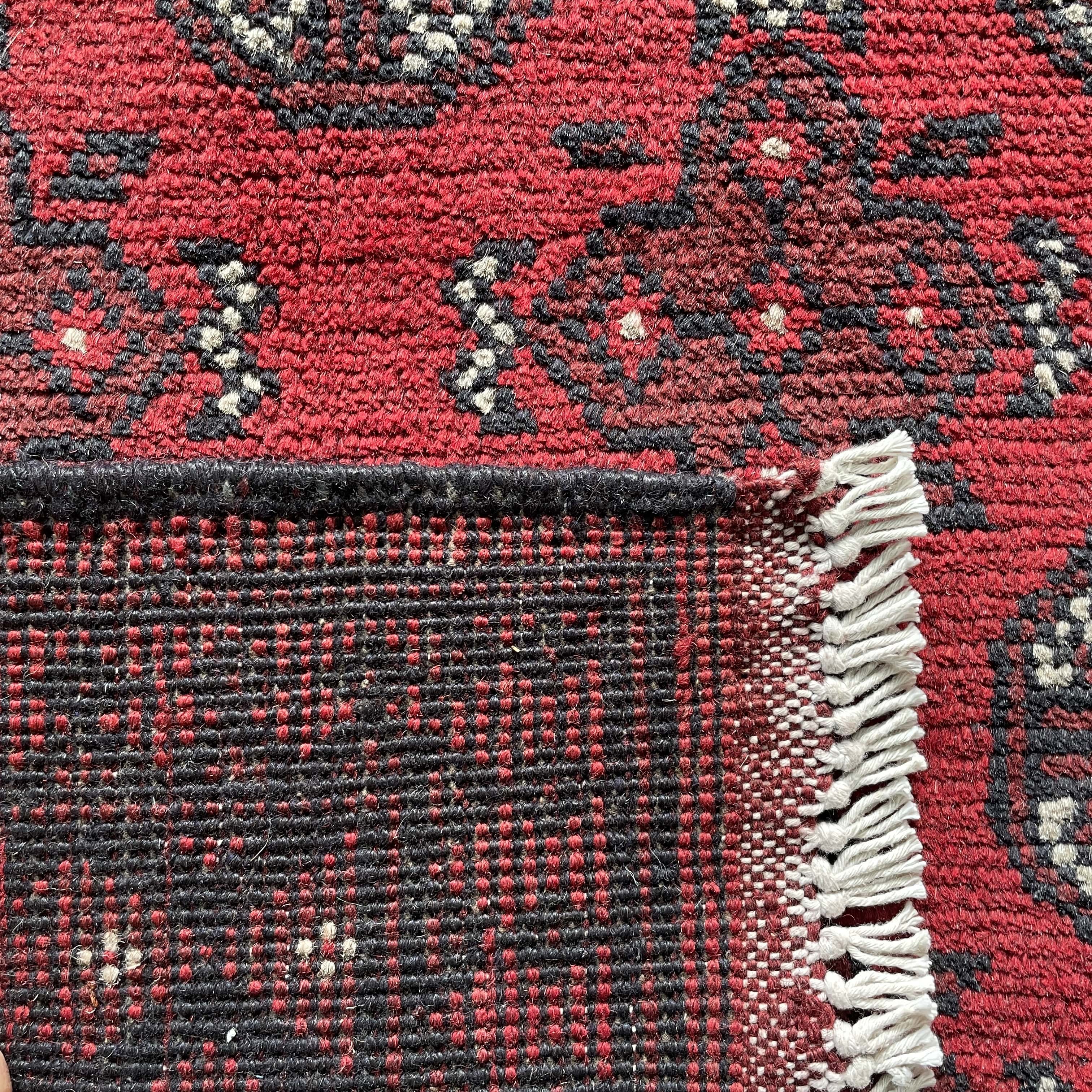 197 x 102 cm | Afghan Aqcha Rug - Khorasan Rugs